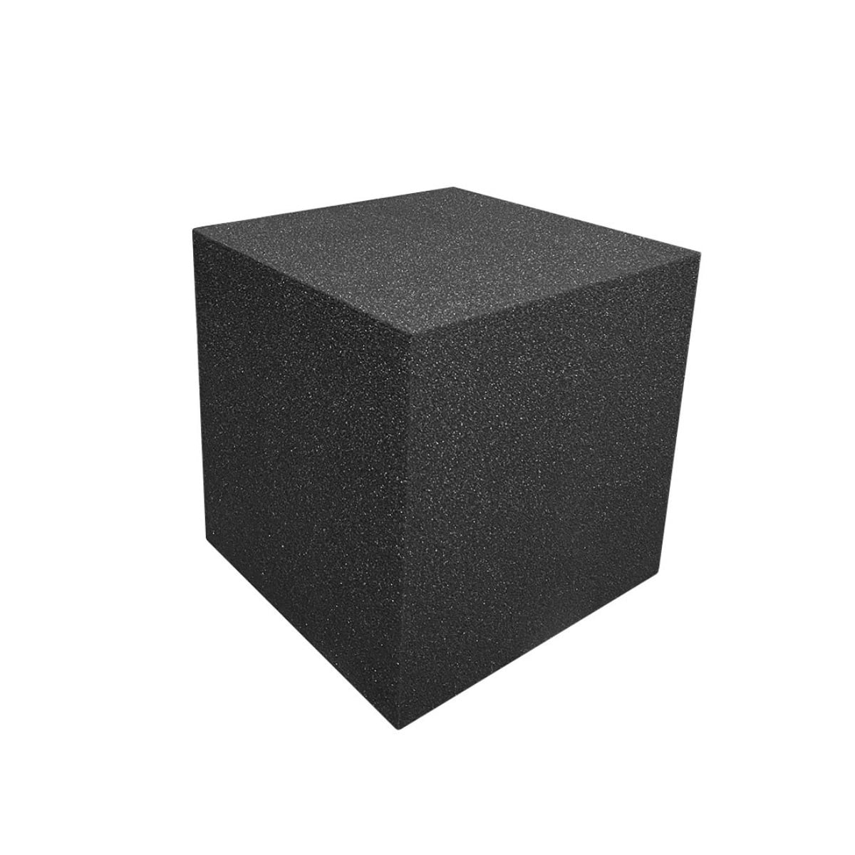 Spectra - Panel Acústico Cubo Trampa De Bajos • Autoadhesivo • Negro • 25x25x25cm