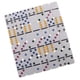 thumbnail image 1 of Juego de dominó doble seis juego de mesa tradicional caja de lata de juguete color dot # 2, 1 of 3
