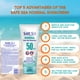 thumbnail image 2 of Protector solar Safe Sea, óxido de zinc, SPF50, 60 ml, tamaño de viaje x3, 2 of 6