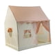 thumbnail image 4 of Tienda De Juegos Para Niños, Gran Espacio, Imaginativa, Con Ventana, Casa De Juegos Plegable Para Interiores, Color Rosa, 4 of 5