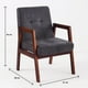 thumbnail image 4 of Sillón Marlow de Terciopelo - Gris Oscuro, 4 of 7