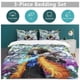 thumbnail image 5 of Brook Bed Duvet Cover Funny Anime Cartoon Bedding Sets Lightweight 3 Piece Comforter Sets, 5 of 5