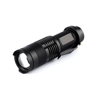 Genérico - Linterna Led Táctica 350 Lúmenes Resistente Al Agua - Ps Color De La Linterna Negro Color De La Luz Blanco