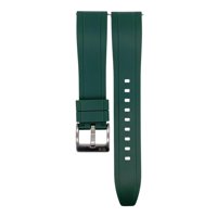 Correa Reloj Caucho R24 Zn9 Colores 20Mm 22Mm 24Mm 26Mm Verde 20