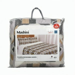 Plumón Mf Sherpa Estampado King / Étnico – Mashini 260×240 Cm.