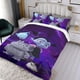 thumbnail image 3 of Vampirina Conjunto de sábanas temático, trío de piezas, cómodo y amigable con la piel, diseño único, regalo de decoración para el hogar para familiares, amigos y fans, 90 cm * 190 cm, 3 of 6