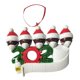 thumbnail image 2 of 2020 árbol De Navidad DIY Adorno Colgante Navidad Negro Miembro De La Familia De 5, 2 of 5