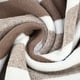 thumbnail image 4 of Set de 8 Toallas Rayadas Ultra Absorbentes – Estilo Spa Marron, 4 of 5
