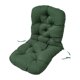 thumbnail image 2 of Cojín Para Respaldo De Asiento Al Aire Libre, Cojín Para Silla Mecedora De Temporada Para Primavera Y Verano, Verde, 2 of 5