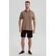 thumbnail image 4 of Polera Hombre Con Contraste Beige, 4 of 4