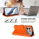 thumbnail image 4 of Infinix Note 60 5G Funda Billetera de Gato, Naranja, 4 of 6