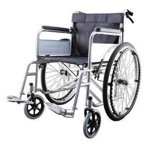 Nanofort - Silla De Ruedas Llanta Maciza Todo Terreno Plegable Uso Rudo