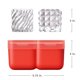 thumbnail image 4 of Bandeja de cubitos de hielo ZOKU de silicona – Pack de 2, diseños Luxe, 4 of 8
