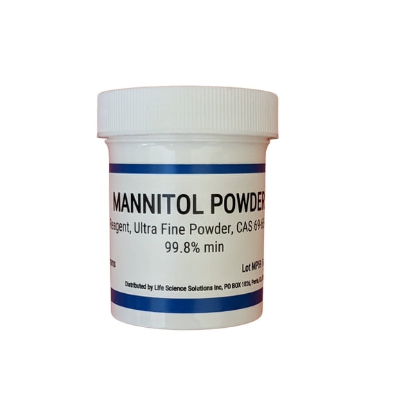 Polvo de Manitol Life Science Solutions 25 g 99%+
