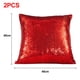 thumbnail image 2 of 2 piezas de hermoso cojín de lentejuelas de moda, almohada de cintura, almohada decorativa (no incluye núcleo de almohada), 2 of 5