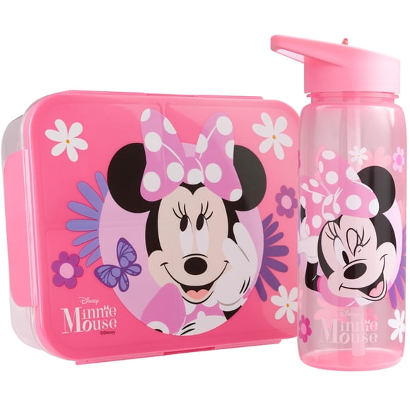 Set de Lonchera Get Trend Minnie Mouse 2 piezas sin BPA