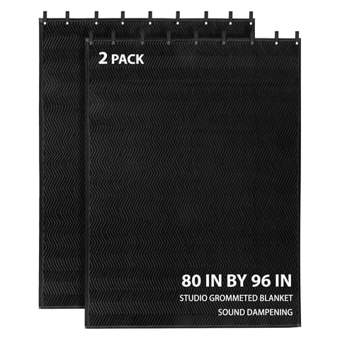 Manta Amortiguadora De Sonido Saree 96 X 80 Pulgadas, 850 G/M², 2 Unidades