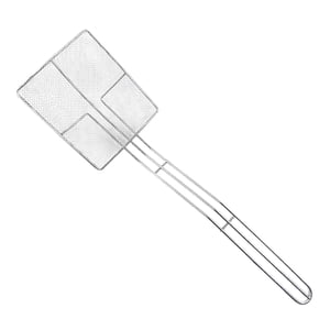 Magideal - Espumador De Aceite, Utensilio De Cocina, Separador De Aceite Para Papas Fritas, Colador De Aceite De Acero Inoxidable Para Colar Pollo Frito Y Pasta. 36Cmx17.5Cmx2.5Cm