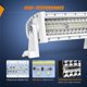 thumbnail image 3 of Barra de luces LED marina Nilight 9,5" blanca, combinación spot y flood, 3 of 9