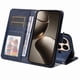 thumbnail image 3 of Funda Billetera para Xiaomi 15T Pro con Porta Tarjetas y Soporte Ajustable Azul, 3 of 5