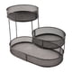 thumbnail image 5 of Soporte para cesta de frutas de 3 niveles, cesta de frutas, bandeja de Metal para servir, bandeja para servir Buffet de frutas para fiesta de Acción d negro, 5 of 5