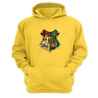 Genérico - Polerón Canguro Howarts Amarillo Talla Xl Unisex
