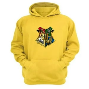 Genérico - Polerón Canguro Howarts Amarillo Talla Xs Unisex