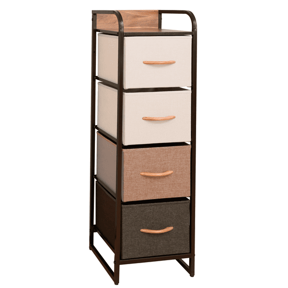Velador Cajonera 4 Cajones Linea Hogar