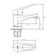 thumbnail image 5 of Monomando Lavamanos New Genova Cromo, 5 of 5