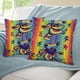 thumbnail image 3 of Osos Bailarines Fundas de almohada de terciopelo con tema, regalos de funda de almohada, decoración para el hogar, cojín de lanzar, regalo de cumpleaños para fans y parejas.61*61cm., 3 of 6