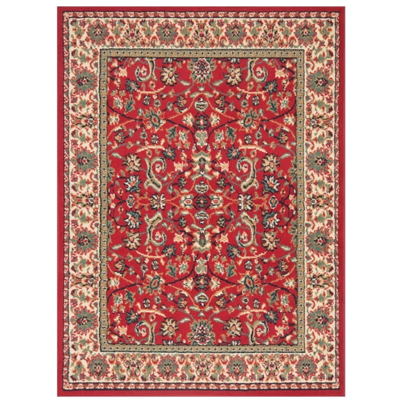 Alfombra Hibisco Rojo 150x200