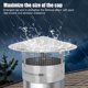 thumbnail image 2 of Tapa para Chimenea Topfurn de 8 Pulgadas (20 cm) Acero Inoxidable Ajustable, 2 of 7