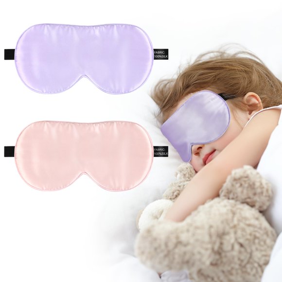 Máscara de ojos Silk Sleep Spacepower para niños (paquete de 2)