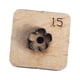 thumbnail image 3 of Troquel De Corte De Cuero De Flor, Artesanía Duradera Para Bolso De Artesanía De Cuero, Cuero PU, 15mm, 3 of 5