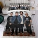 thumbnail image 4 of FALL OUT BOY (2) Conjunto de sábanas temático, trío de piezas, cómodo y amigable con la piel, diseño único, regalo de decoración para el hogar para familiares, amigos y fans, 90 cm * 190 cm, 4 of 6