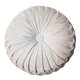 thumbnail image 1 of Pintuck Pillow Round Pumpkin Floor Pillow para silla Couch Beige-Plush, 1 of 5