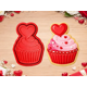 thumbnail image 3 of Cortador de Galletas – Cupcake del Amor, 3 of 3