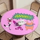 thumbnail image 5 of ¡aaahh!!! Monstruos Reales theme Fitted Round Tablecloths Elastic Edged Table Covers Waterproof Table Cloth For Kitchen Holiday Party Tables Decor 120cm, 5 of 6