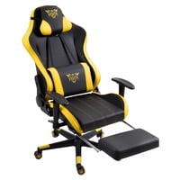 Vidita - Silla Gamer Premium Es900 Reclinable 180° Reposabrazos 2D - Amarillo