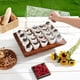 thumbnail image 5 of Soporte para tartas HouseJoy de madera de acacia con tapa, 2 en 1, irrompible, 5 of 7