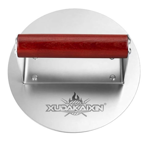 Prensa para Smash Burger XUDAKAIXIN de Acero Inoxidable 6.3 cm Redonda