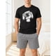 thumbnail image 2 of Pijama Hombre Estampado Gamer Control negro L, 2 of 8