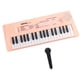 thumbnail image 4 of Teclado Piano Para Niños Música Teclado Electrónico Para Enseñar Escenario Al Aire Libre Rosa, 4 of 5