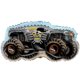 thumbnail image 2 of Globos de aluminio Toyland®, paquete de 4 unidades, Monster Jam Truck, 2 of 5