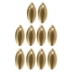 thumbnail image 1 of Cuchara De Metal Se?uelos De Pesca Cebos De Lentejuelas Duras Oro 10pcs, 1 of 5
