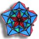 thumbnail image 4 of Juguete magnético que cambia de forma TOSY Magnet Pyramid Stone (juego de 2), 4 of 6