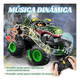 thumbnail image 5 of Auto Truco Monstruo Belug Control Remoto Luz Música Juguete Niños Verde, 5 of 5