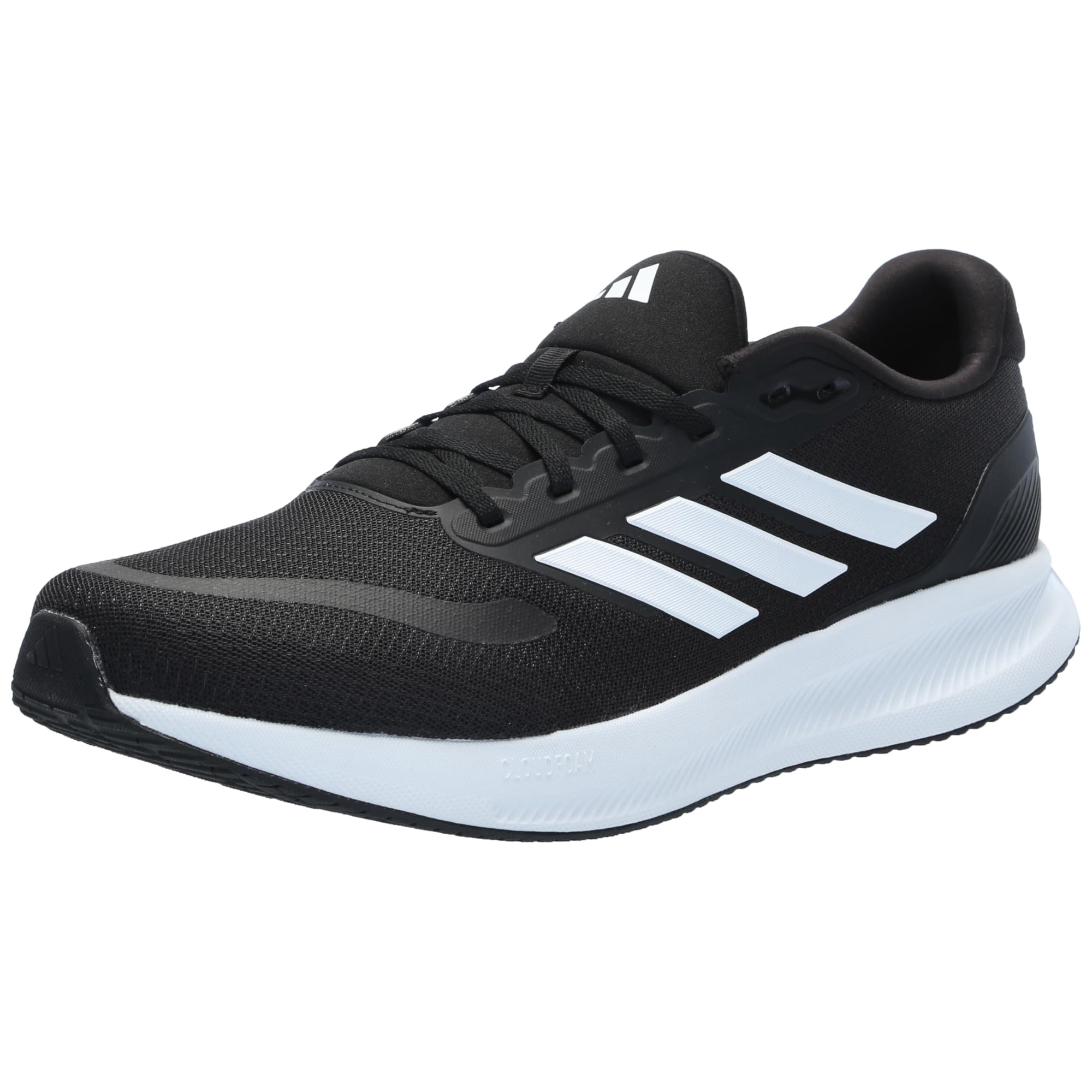 Zapatillas Adidas Run Falcon 5 Para Hombre, Negras Y Blancas
