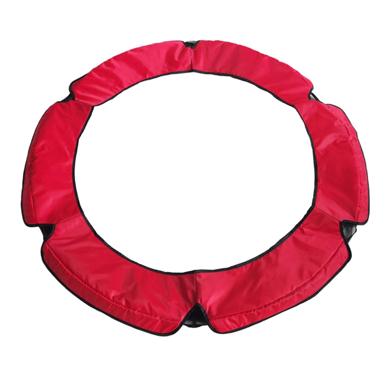 Magideal - Alfombrilla De Seguridad Para Cama Elástica, Repuesto Resistente A Desgarros, Tela Oxford Plegable Forma Forma Forma Resistente Uv, Cubierta De