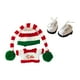 thumbnail image 3 of Camiseta De Peluche Para Niños, Regalo De Cumpleaños, Colgante, Trajes Para Muñecas De 17 Cm, 3 Piezas Y Zapatos Blancos, 3 of 3